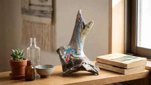 流木・廃材アート作品